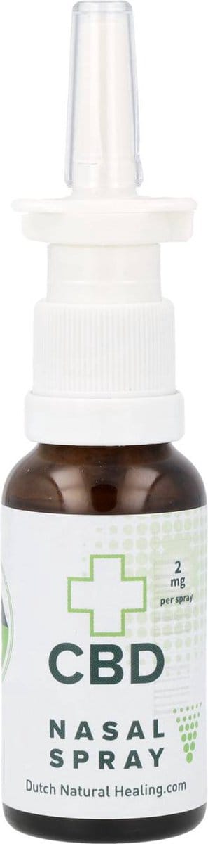 Dutch Natural Healing - CBD neusspray 1% 20ml - 200mg CBD