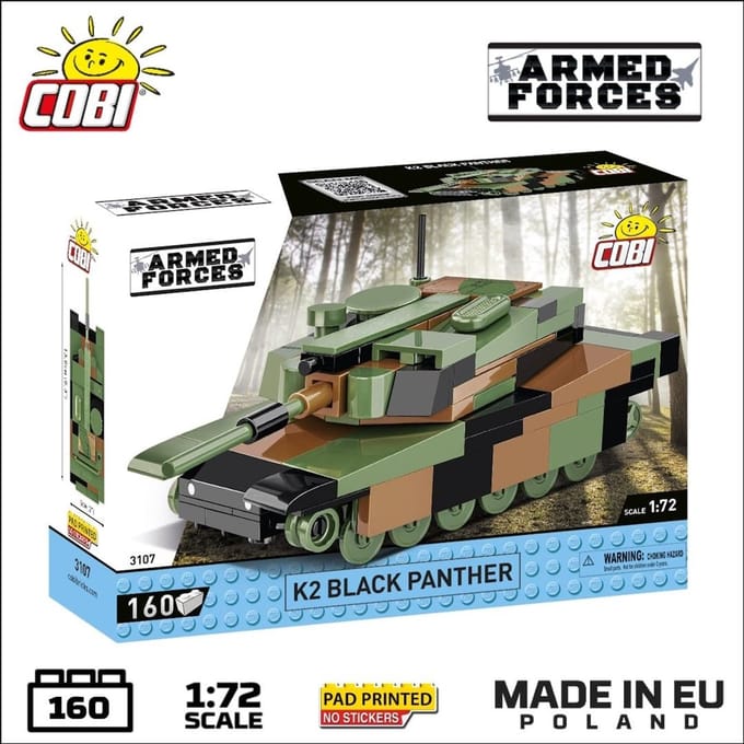 COBI 3107 K2 Black Panther