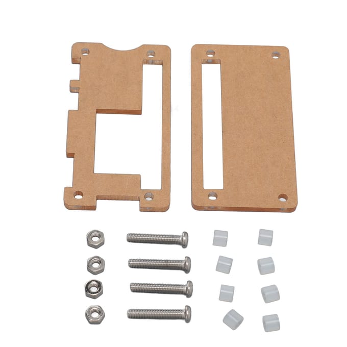 Behuizing voor Orange Pi Zero 2W Stevig Duurzaam Transparant Acryl Precieze Uitsparingen Eenvoudige Ontwikkeling gray