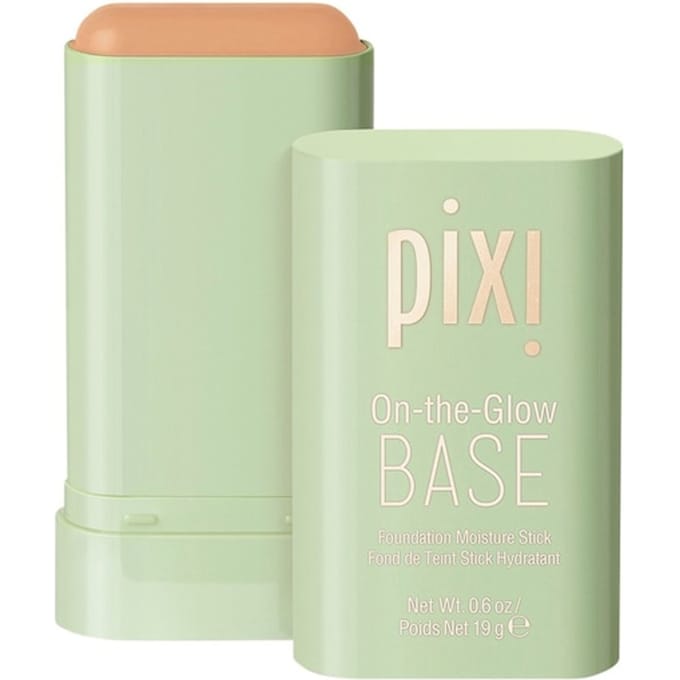 Pixi Beauty, Base On-the-Glow, Fond de Teint Stick Hydratant, Chaud, 19g (0,6 oz) beige
