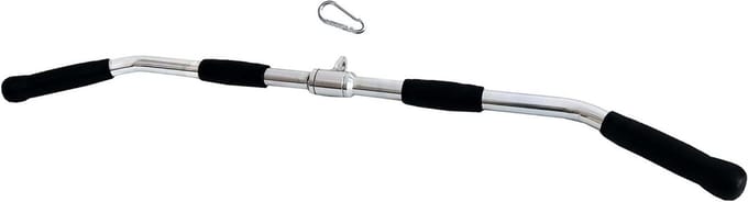 Lat Bar Kabel Machine - Roeiband Triceps Bar - Rugspieren Trainen - Draaibare Hanger Rubberen Handgrepen