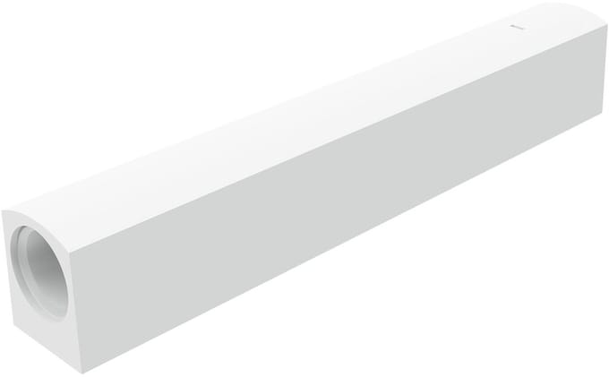 Kesseböhmer inbouwadapter wit voor Push to Open-deurdrukopeners type I, II en III van SOTECH