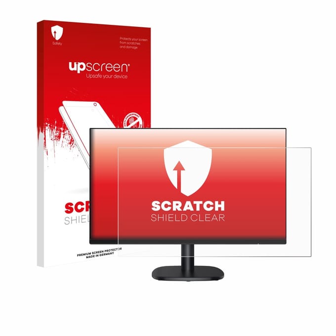 upscreen - Screenprotector voor Amazon Basics C24M2020DEU - Folie Beschermfolie transparant