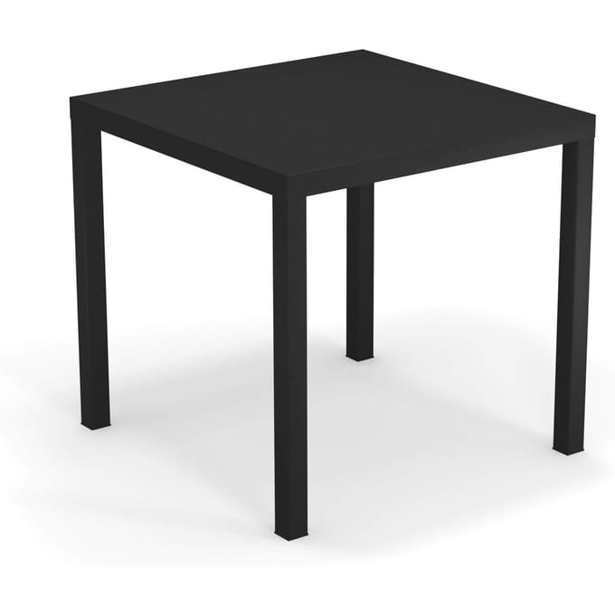 Emu Nova Tafel - zwart - 80 x 80 cm