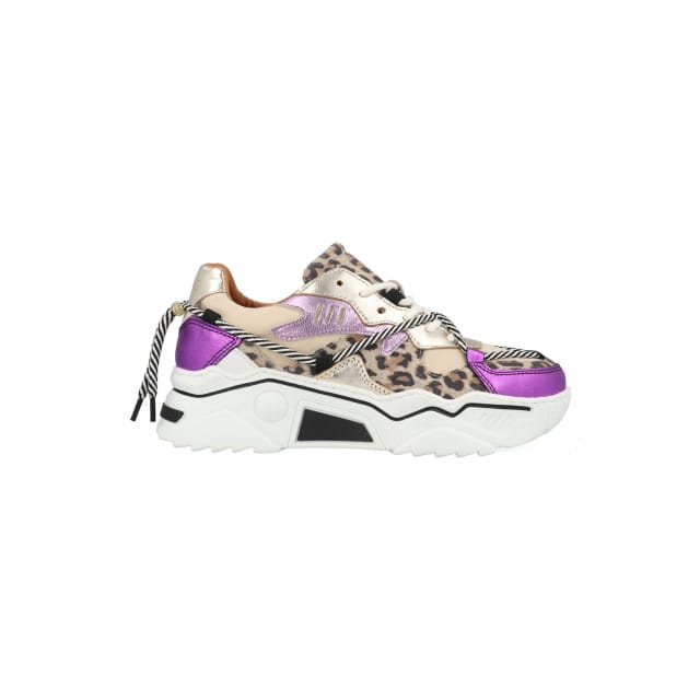 Dames Sneakers Dwrs Jupiter Leopard Sand/purple Zand - Maat 38