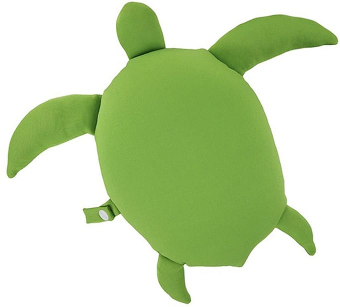 Beach Cushion Summer Turtle