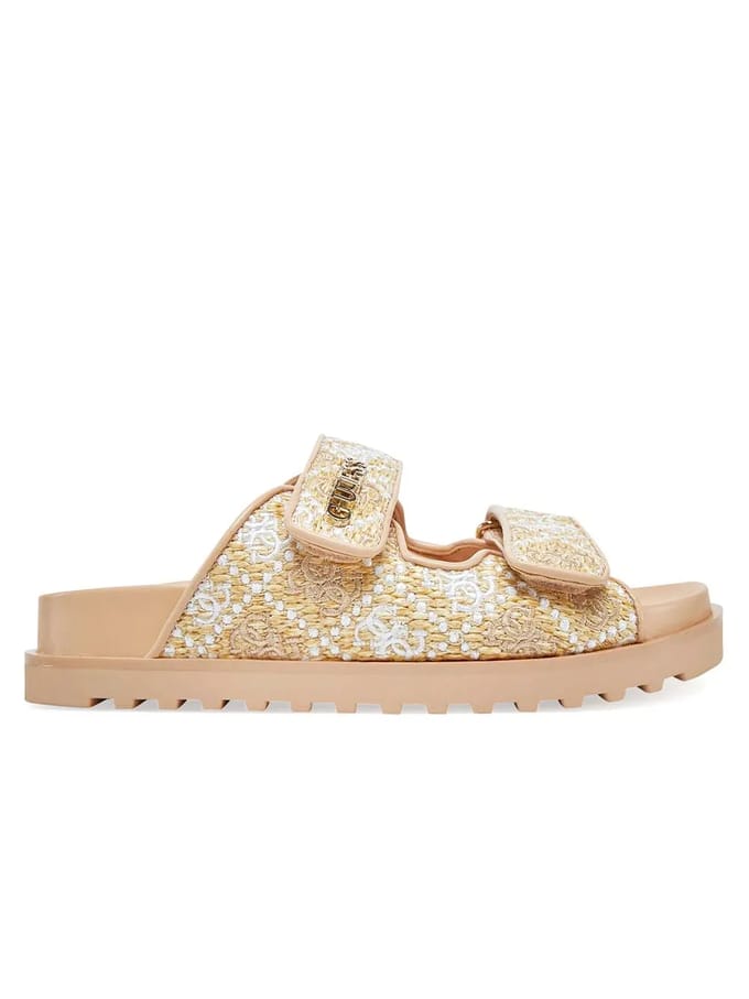 Guess Damesslippers FLJFZZFAB19-CREAM Elegant Beige 39 EU