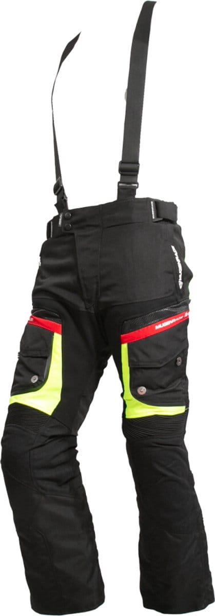 MUGENRACE Motyo Zwarte Waterdichte Textielbroek - Broek