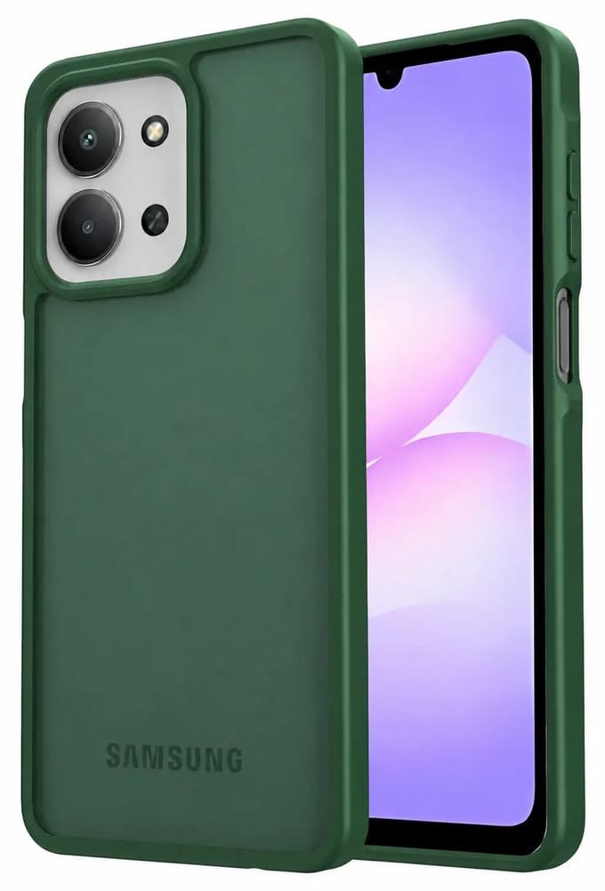 Hoesje Geschikt voor Xiaomi Redmi 15C - Matte Back Cover - Groen