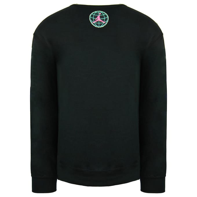 Nike Air Jordan Lange Mouw Crew Hals Zwart Pullover Heren Sweaters CT3492 010