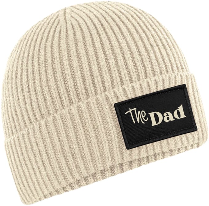 Heren muts voor de liefste vader-cadeau voor papa-the dad-Beige