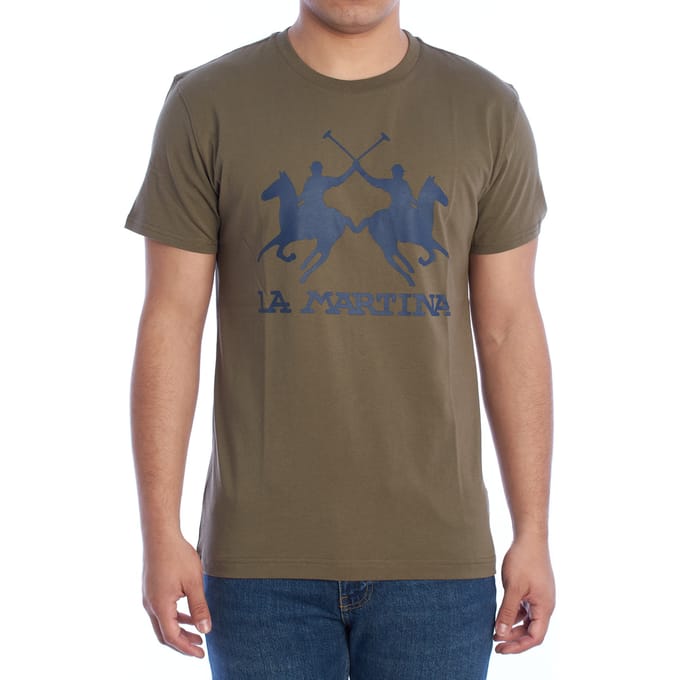 YMR001-JS206 Heren Regular Fit T-shirt met korte mouwen