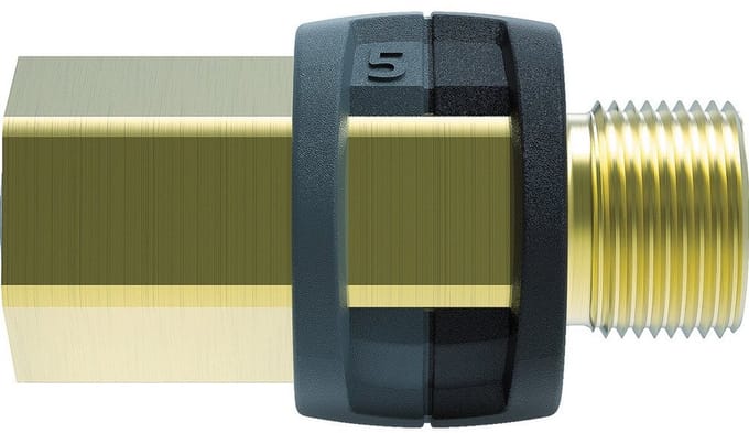 Adapter voor Hogedrukreiniger Schroefdraad M22AG naar TR22IG