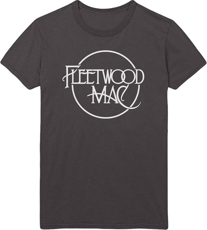 Fleetwood Mac - Classic Logo Heren T-shirt - M - Zwart
