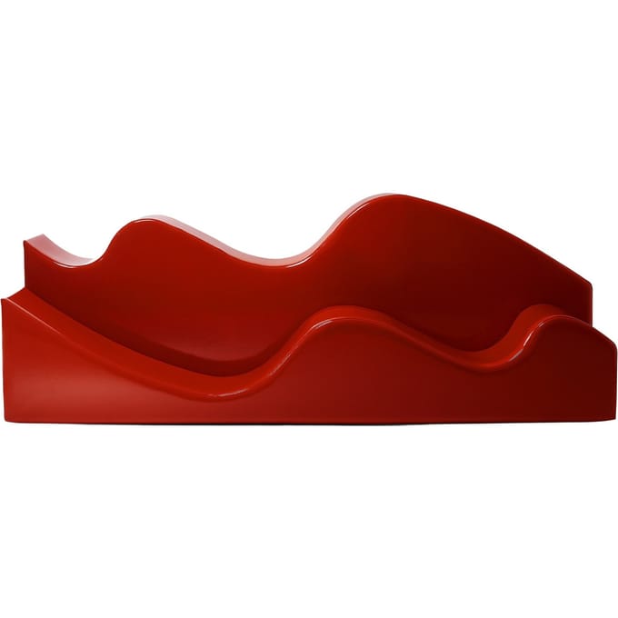 Poltronova Superonda Bank - red