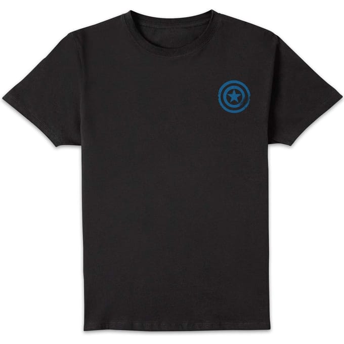 Marvel Rivals Captain America Unisex T-Shirt - Black - M