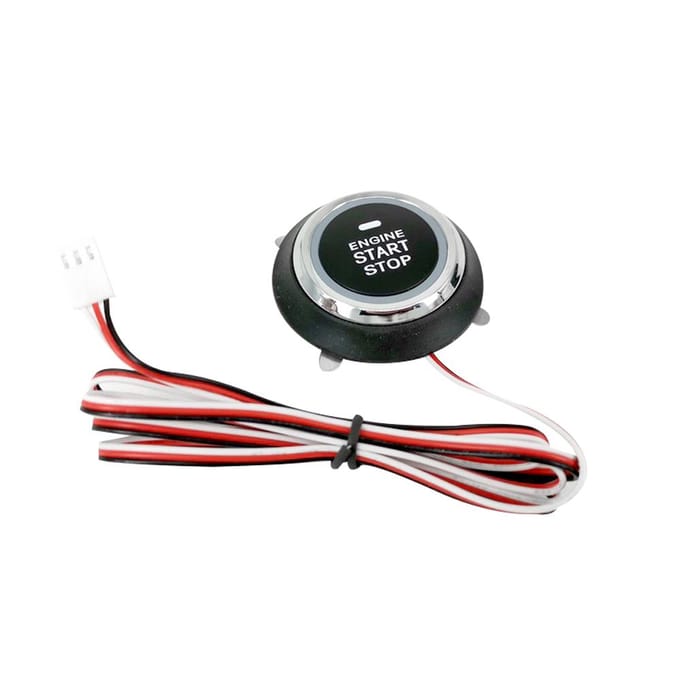 12V Auto Motor Druk Start Knop RFID Contact Starter Keyless Motor Start Stop Systeem Druk veelkleurig