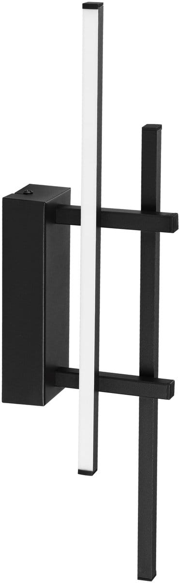 EGLO Trepiliano Wandlamp - LED - 45.5 cm - Zwart/Wit