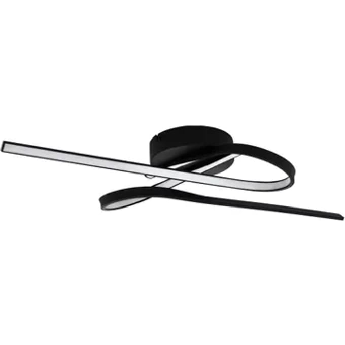 Eglo Plafondlamp Led Selvina 1 Zwart 23w