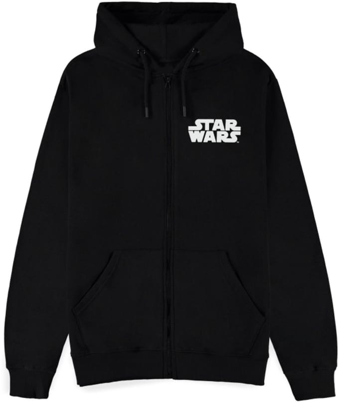 Star Wars The Mandalorian - Grogu Heren Vest met capuchon - zwart - L