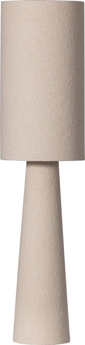 WOOOD Loft Tafellamp - Metaal/Bouclé - Naturel - 90xØ22 cm