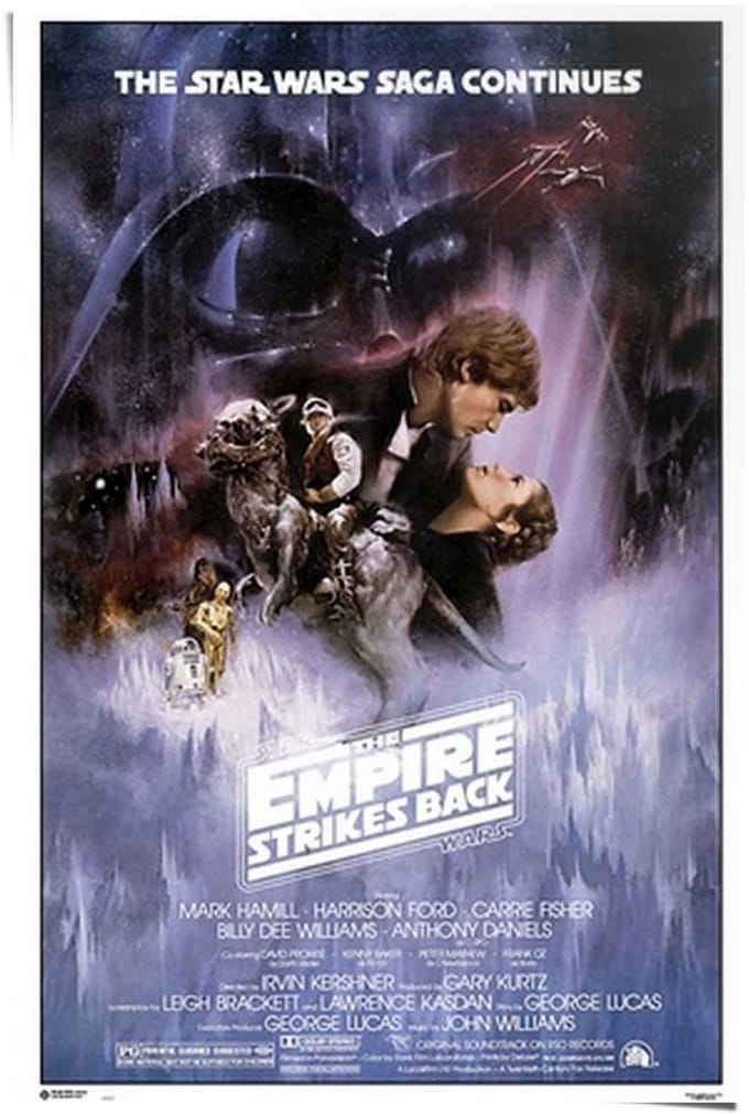 Poster Star Wars - Empire strikes back - 91,5 x 61 - Papier - REINDERS