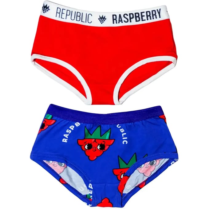 Meisjesslip Raspberry Republic (x2)