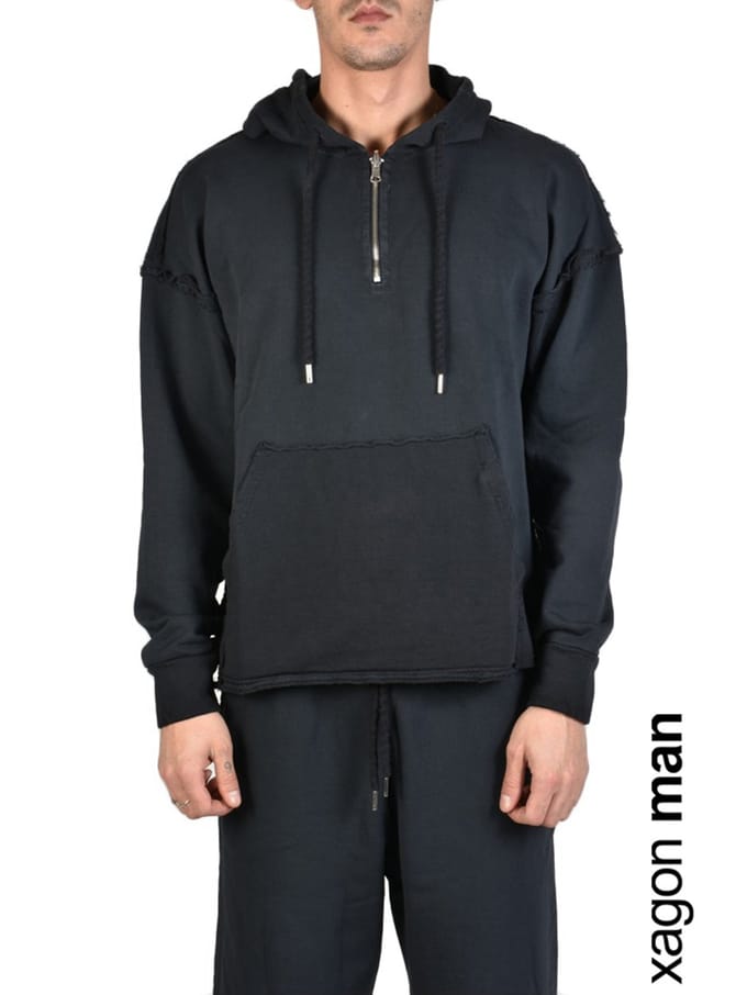 Xagon Man blouse Mannen zwart