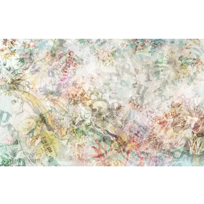 Fotobehang Stories - Meerkleurig - 2,50m X 400cm