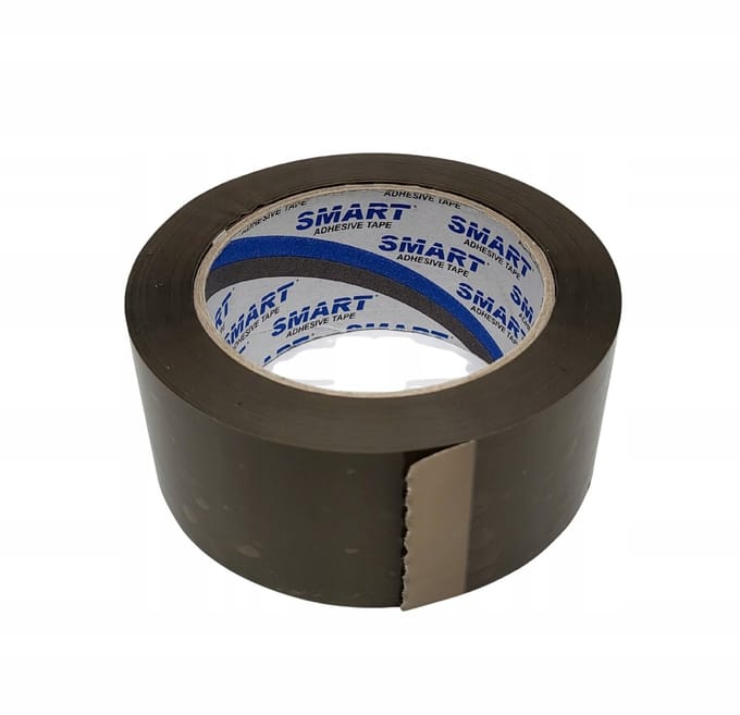 Smart Pakkingstape Bruin 48mm x 132y - Sterk & Betrouwbaar