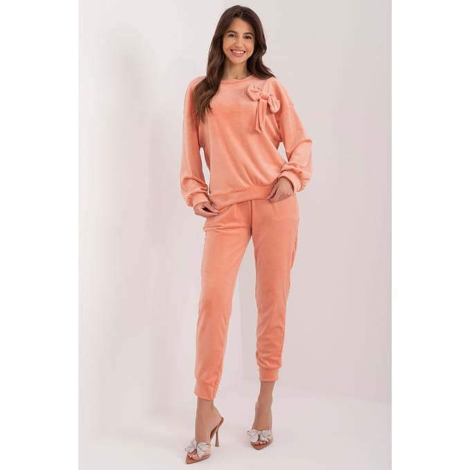 Velour Soft Co-ord - Pink / One Size
