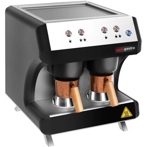GGM Gastro Turkse koffiemachine DUO - 1,4kW zilver