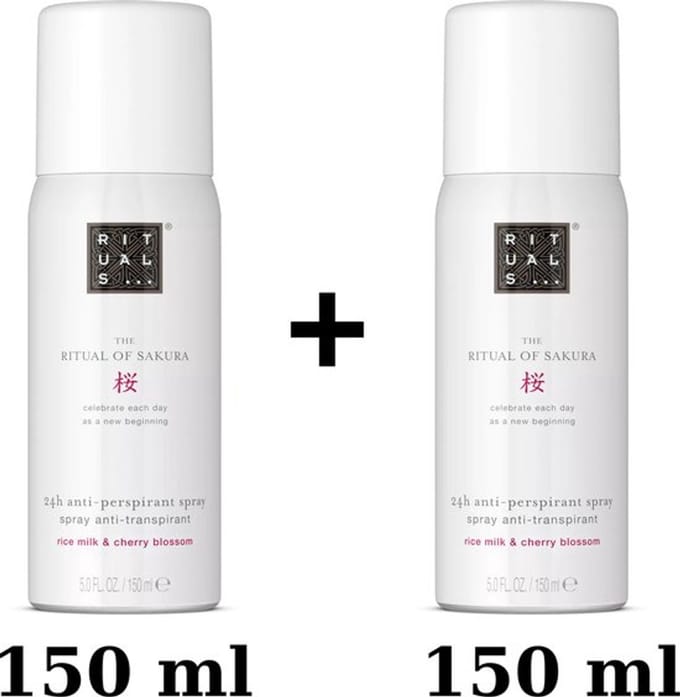 Rituals - Sakura - Anti-perspirant Spray 2 X 150 ml = 300 ml