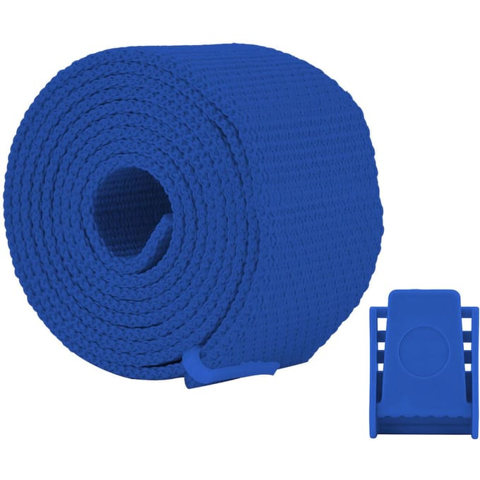 Ceinture de lestage universelle pour plongée sous-marine avec boucle en plastique à libération rapide(bleu) bleu