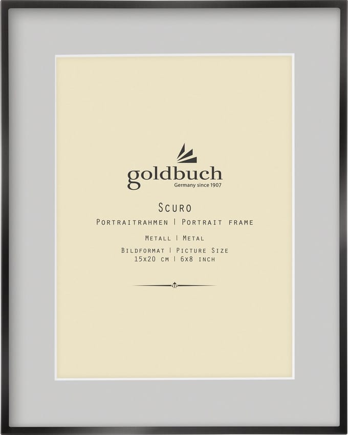 Goldbuch - Fotolijst Scuro - Zwart - 15x20 cm