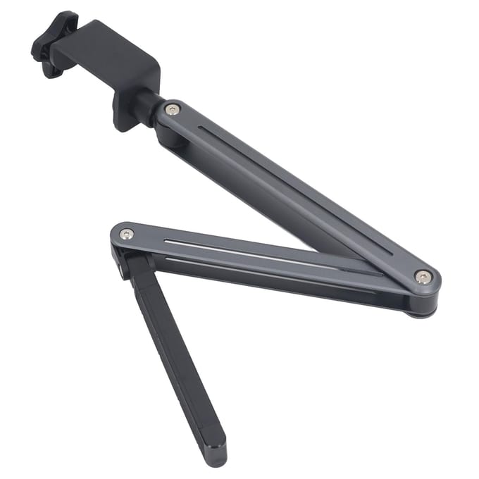 Support de tablette professionnel, rotation à 360 degrés, pliable, en aluminium gray