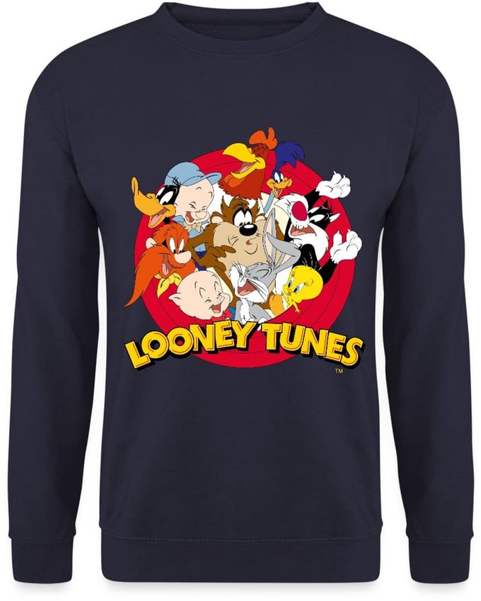 Looney Tunes Groep Sweater Heren