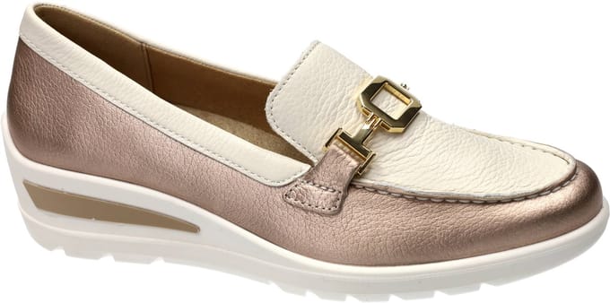 Ara -Dames - brons - ballerina's & mocassins - maat 36.5