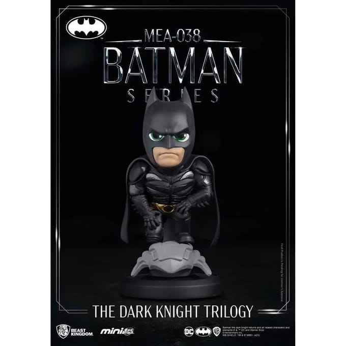 Beast Kingdom Toys DC Comics Mini Egg Attack Figure The Dark Knight Trilogy Batman 8 cm Mini-Figuur