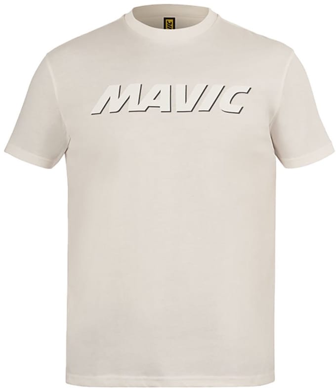 Mavic Corporate Logo T-shirt Met Korte Mouwen Beige S