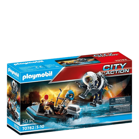 PLAYMOBIL 70782 Politiejetpack - Arrestatie van de kunstdief Bouwsets