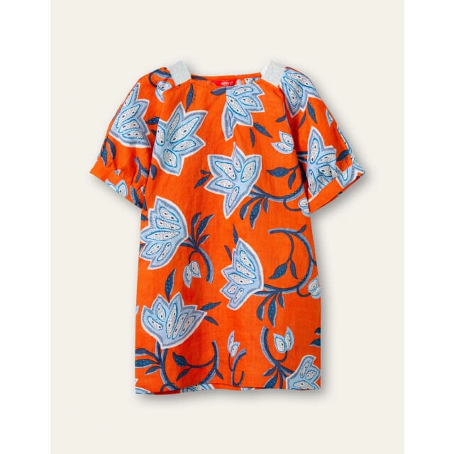 Oilily Desty - jurk - Meisjes - Oranje - 122/7yr