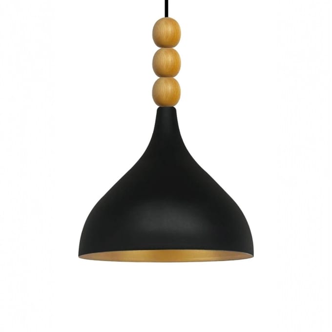 Bamyum Adash Hanglamp Industrieel Metaal Ø26 cm, Vintage Hanglamp, E27 Pendellamp