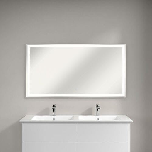 Villeroy & Boch Finero bathroom mirror 130x70 cm with LED light
