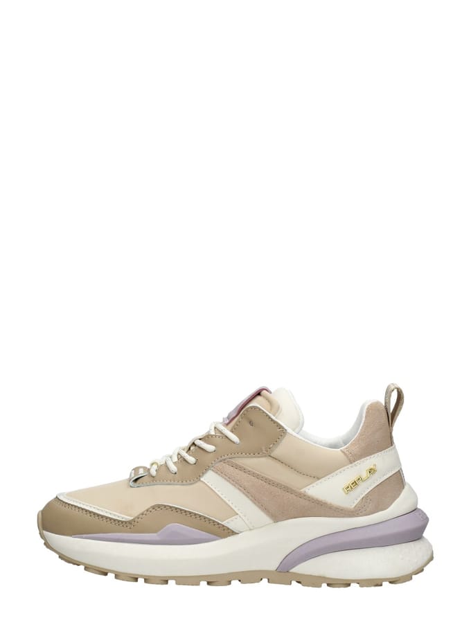 Replay Athena Run Sneakers Laag - beige - Maat 36