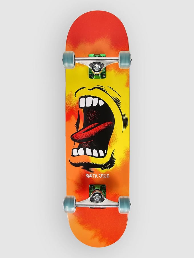 Santa Cruz Big Mouth Flame Full 8.0" Complete oranje
