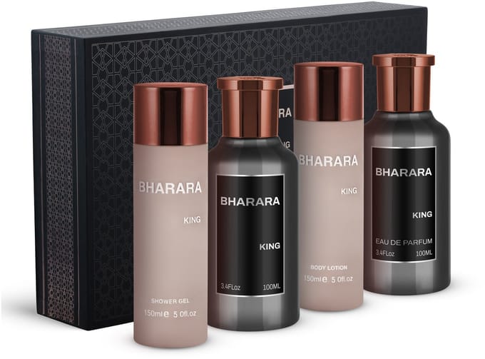 Bharara King Giftset - Eau de parfum, aftershave, bodylotion & douchegel - 100 ml
