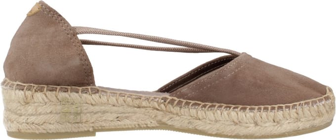 Suède espadrilles voor dames met bandjes | ERLA-A