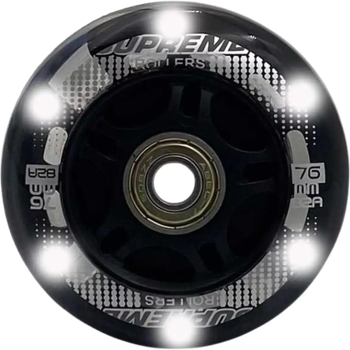 Inline-Skate wiel Supreme Venice Light Up (x4)