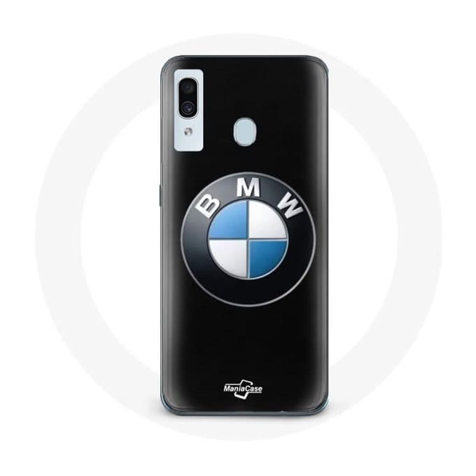 Coque - BMW - Samsung Galaxy A30 - Logo - Noir - Protection contre les chocs noir